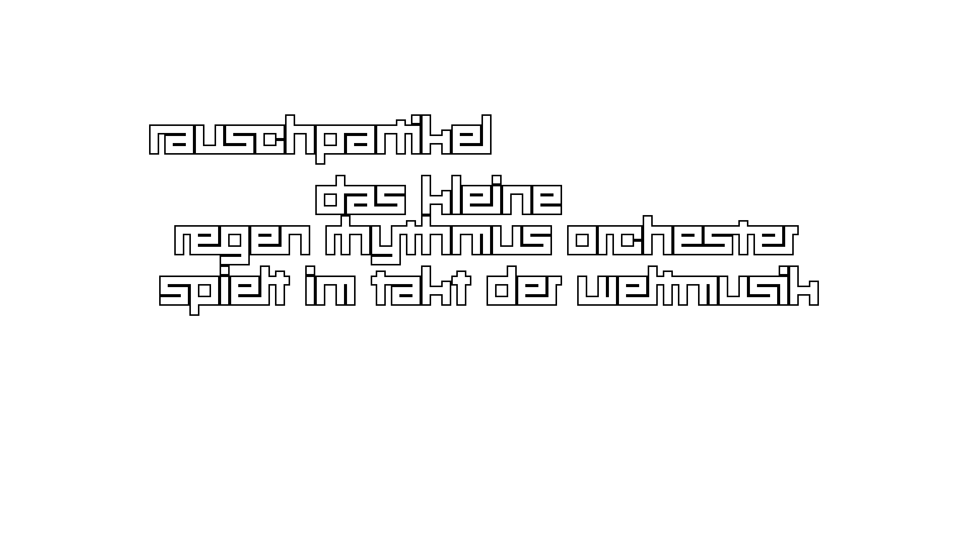 2021-07 Das Kleine Regen Rhythmus Orchester